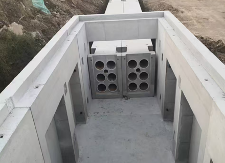 生产基地——电力系统预制件生产
