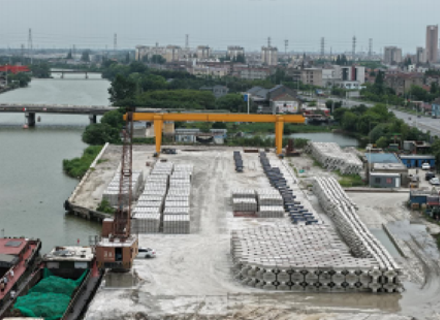 生产基地——扭王字块、连锁片